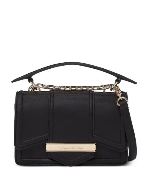 small K/Nova leather cross body bag by KARL LAGERFELD