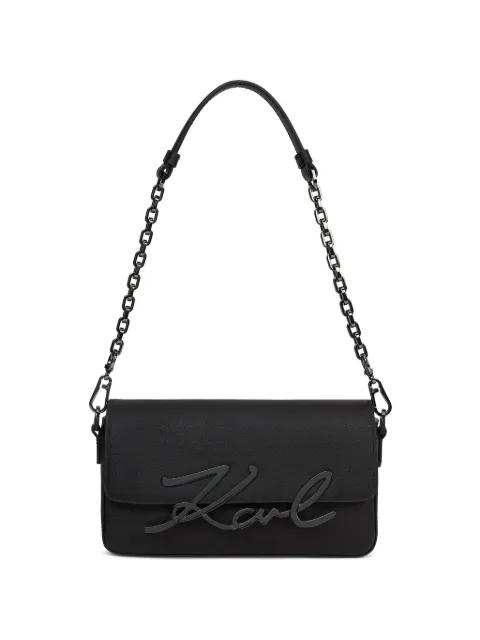 small K/Signature chain shoulder bag by KARL LAGERFELD