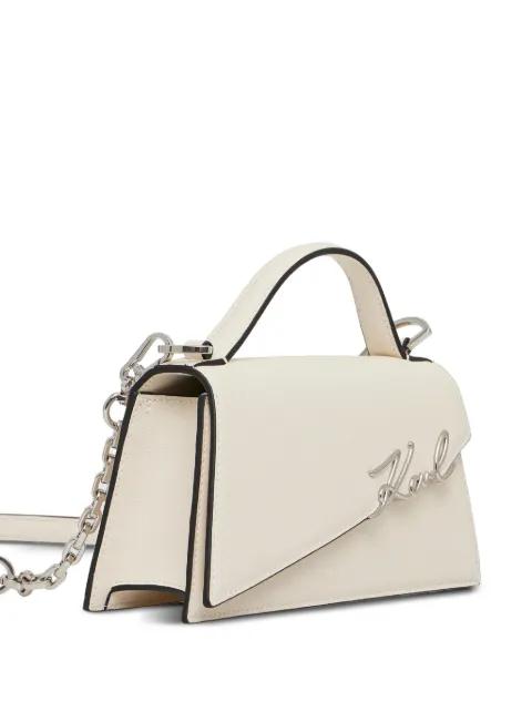 small K/Signature cross body bag by KARL LAGERFELD