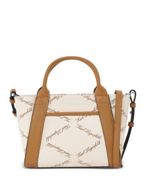 small K/Ville tote bag by KARL LAGERFELD