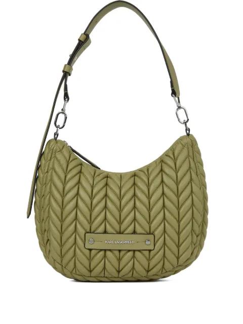 small K/Weave tote bag by KARL LAGERFELD