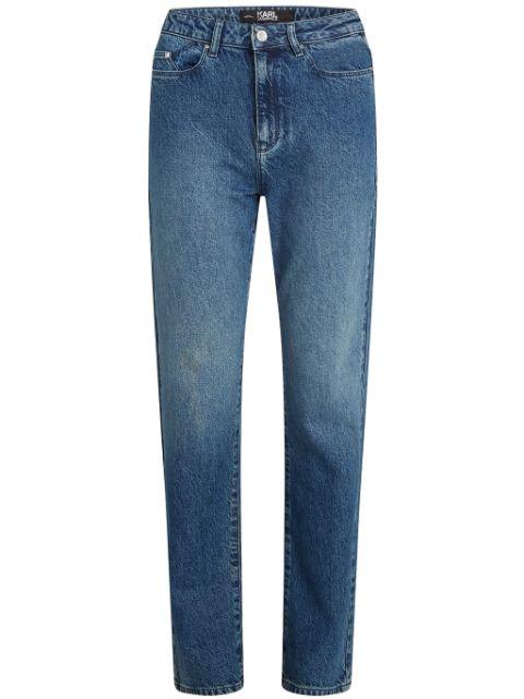 straight-leg jeans by KARL LAGERFELD