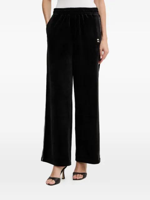 stripe-detail trousers by KARL LAGERFELD