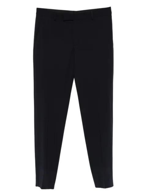 textured straight-leg trousers by KARL LAGERFELD