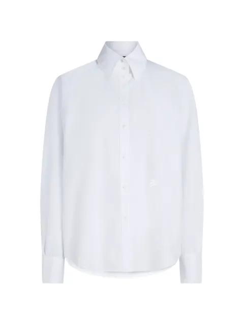 volume-sleeve poplin shirt by KARL LAGERFELD