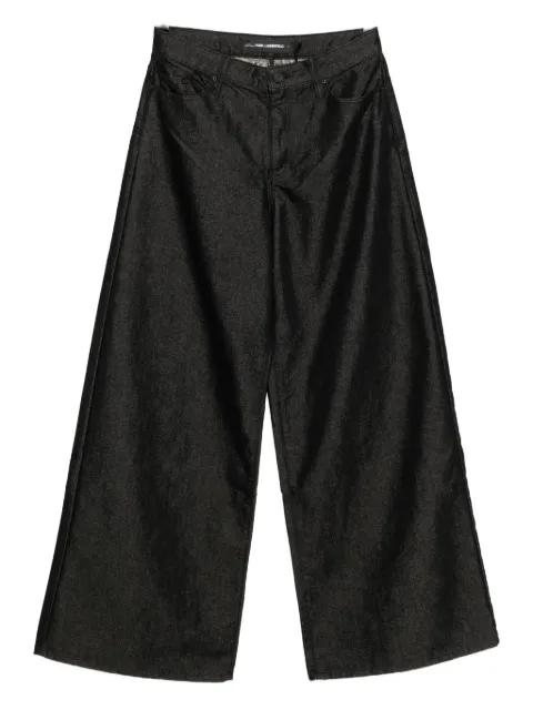 wide-leg jeans by KARL LAGERFELD