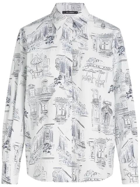 x Jorge Parra shirt by KARL LAGERFELD