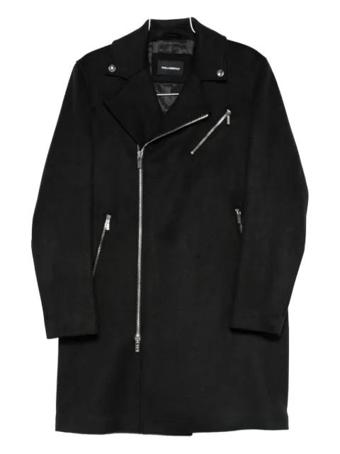 zip-up biker jacket by KARL LAGERFELD