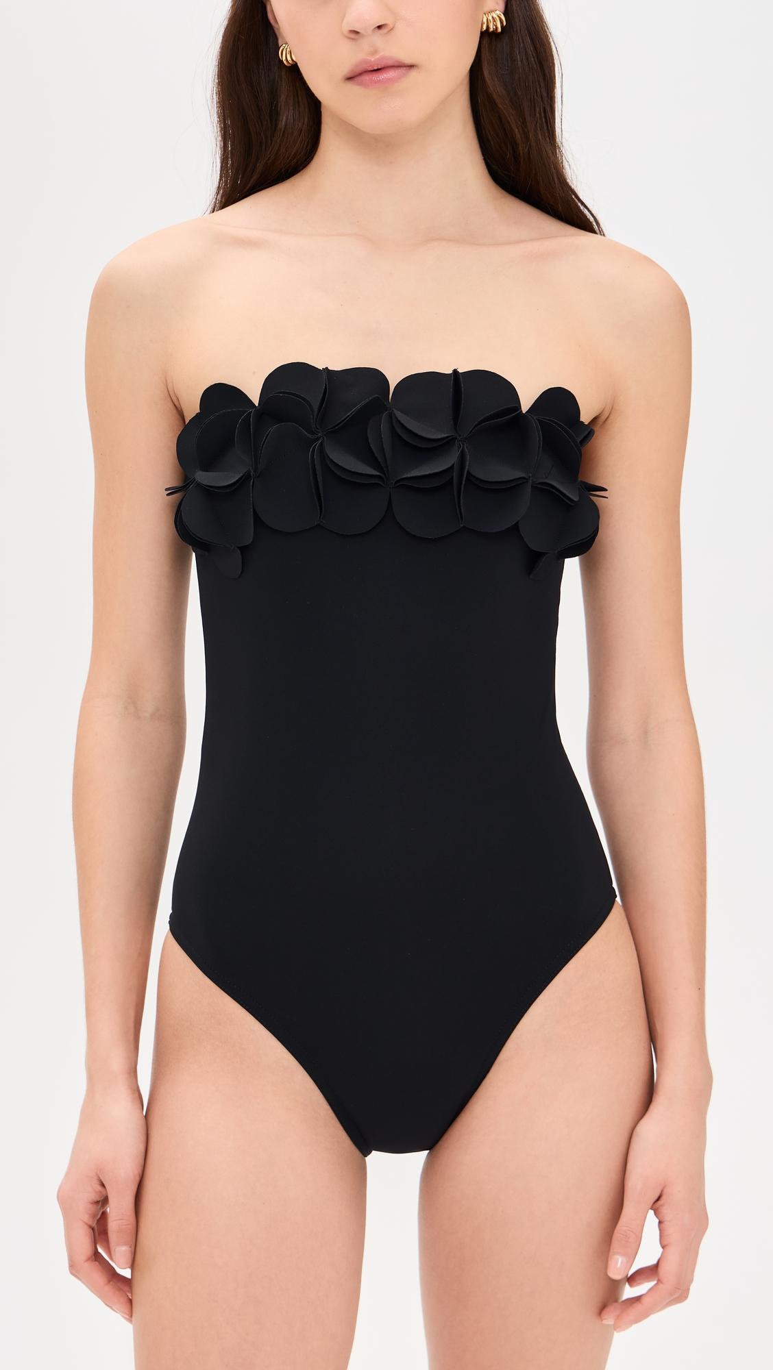 Tess Bandeau One Piece with Shelf Bra by KARLA COLLETTO