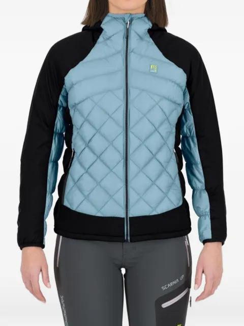 Lastei Active Plus W quilt-pattern hoodied jacket by KARPOS