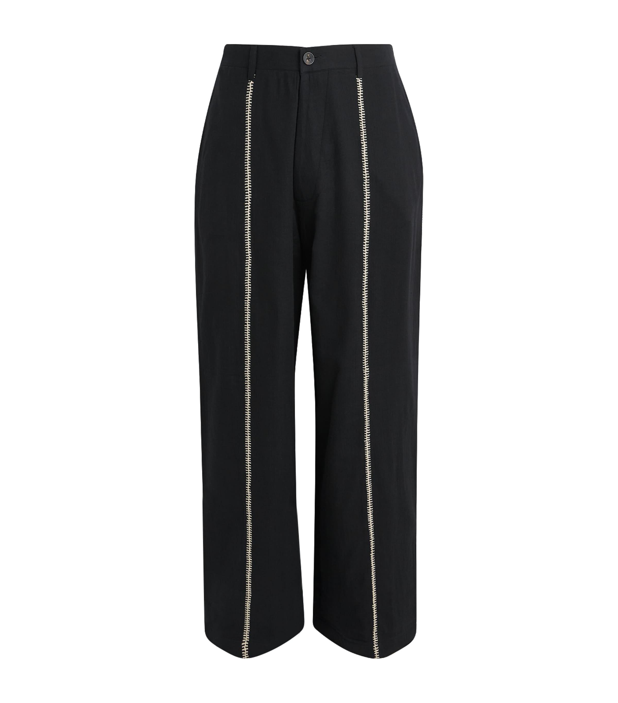 Kartik Research Wool Manari Trousers by KARTIK RESEARCH