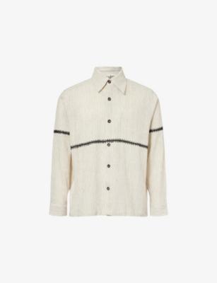 Rabari Stripe Cotton Shirt by KARTIK RESEARCH