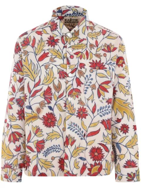 floral-print shirt by KARTIK RESEARCH