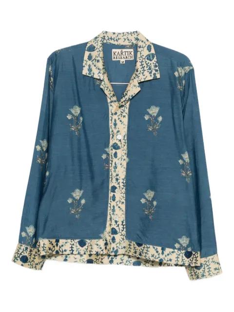floral-print shirt by KARTIK RESEARCH