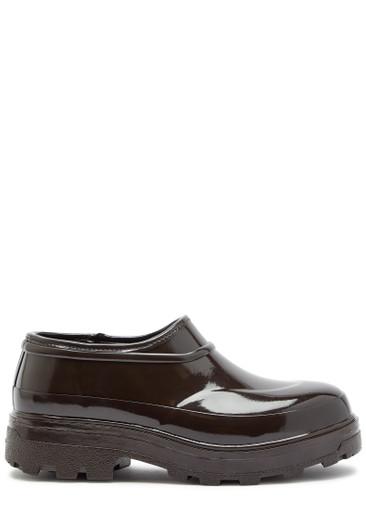 Beth glossed rubber boots by KASSL