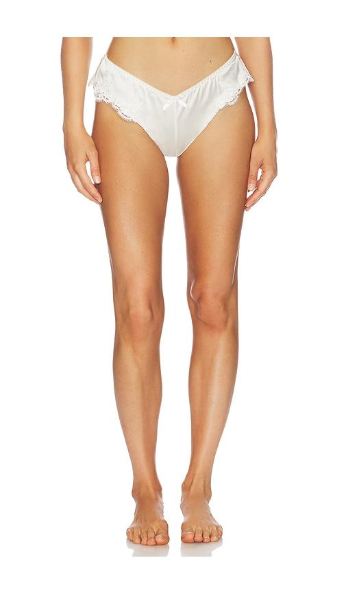 KAT THE LABEL Jean Knicker in Ivory by KAT THE LABEL