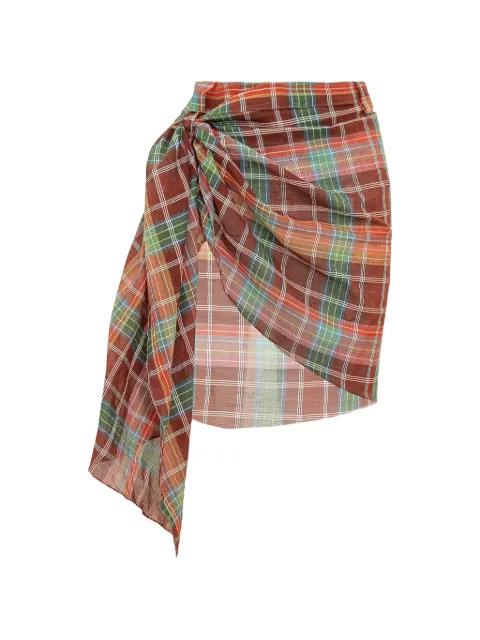 sarong short skirt by KATE CATE