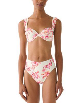 Bra Bikini Top & High Leg Bikini Bottom by KATE SPADE NEW YORK