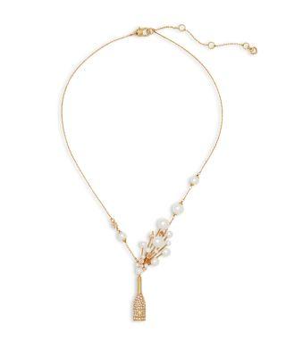 Cheers to That Statement Pendant Necklace by KATE SPADE NEW YORK