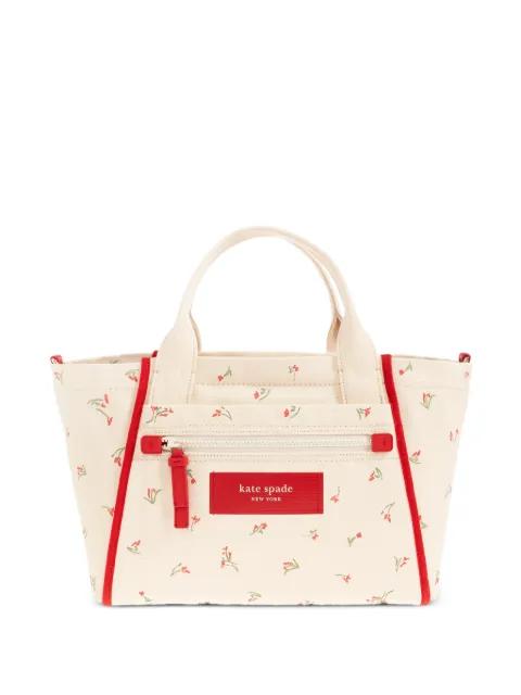 Dash floral-print canvas tote bag by KATE SPADE NEW YORK