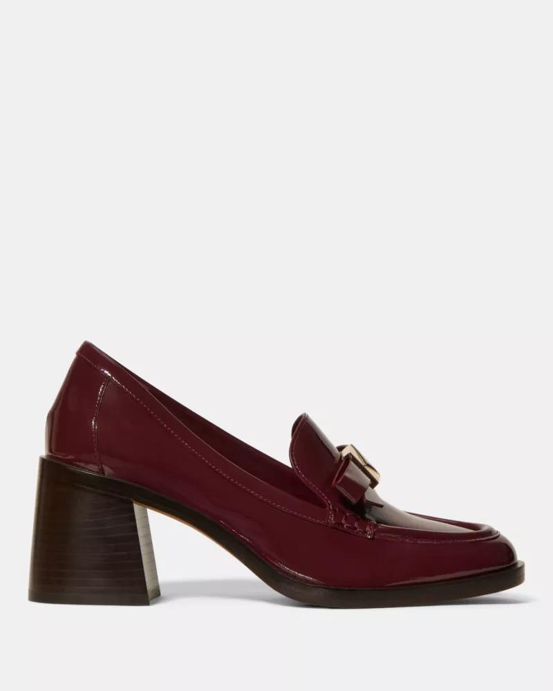 Deco Bow Heeled Loafer by KATE SPADE NEW YORK