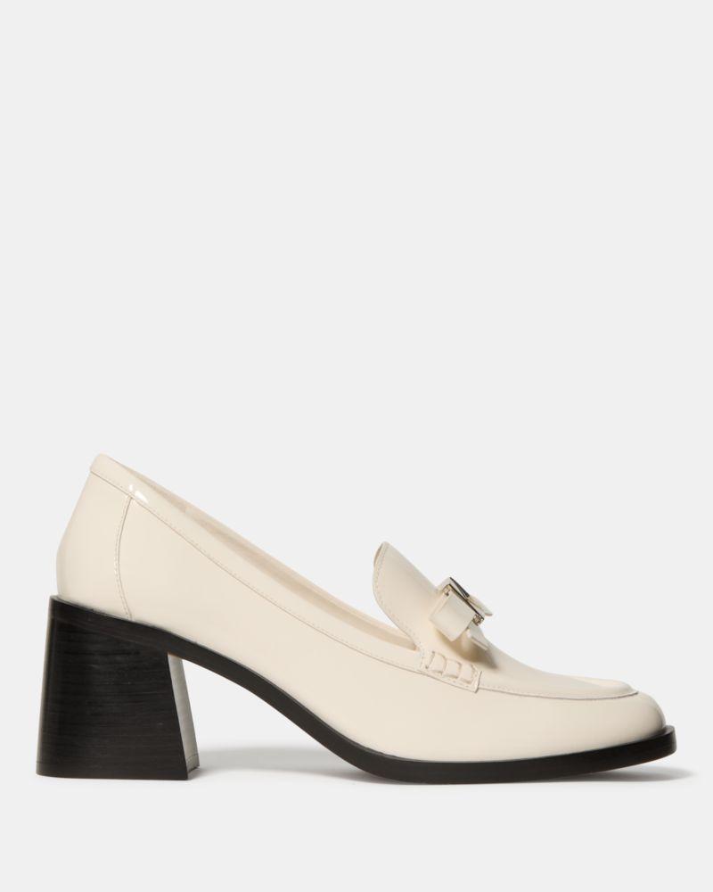 Deco Bow Heeled Loafer by KATE SPADE NEW YORK