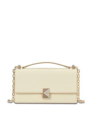 Deco Pebbled Leather Mini Flap Chain Crossbody by KATE SPADE NEW YORK