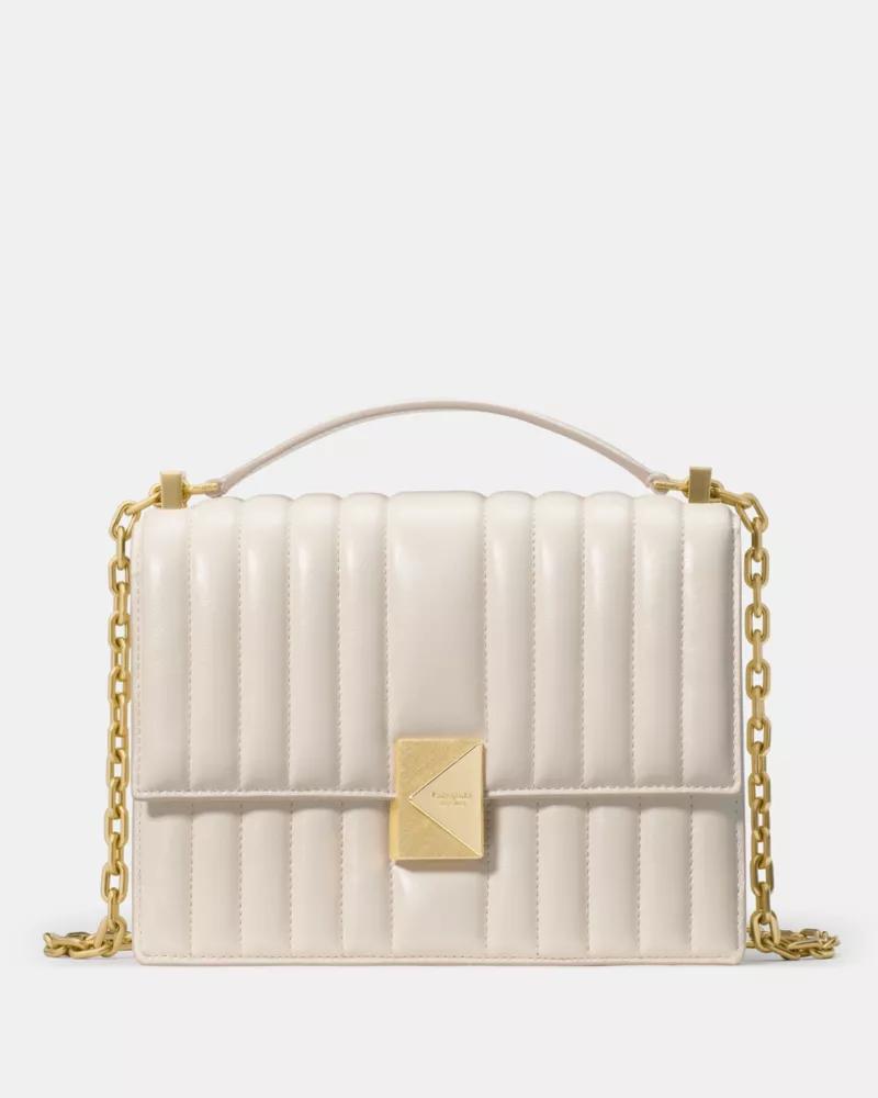 Deco Quilted Chain Shoulder Bag by KATE SPADE NEW YORK