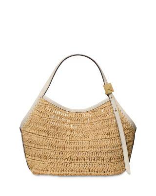 Deco Small Straw Tulip Tote by KATE SPADE NEW YORK