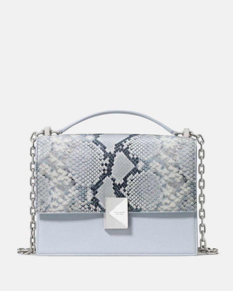 Deco Snake Embossed Chain Shoulder Bag by KATE SPADE NEW YORK