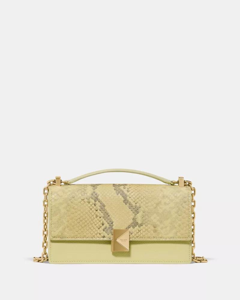 Deco Snake Embossed Mini Crossbody Bag by KATE SPADE NEW YORK