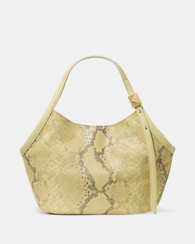 Deco Snake Embossed Small Tulip Tote Bag by KATE SPADE NEW YORK