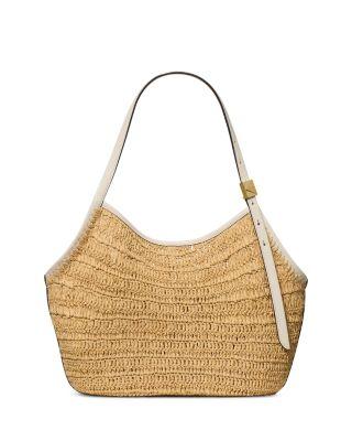 Deco Straw Tulip Tote by KATE SPADE NEW YORK
