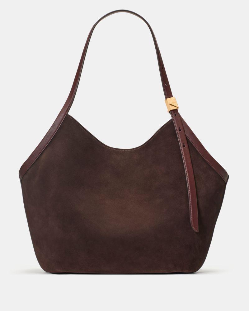 Deco Suede Tulip Tote by KATE SPADE NEW YORK