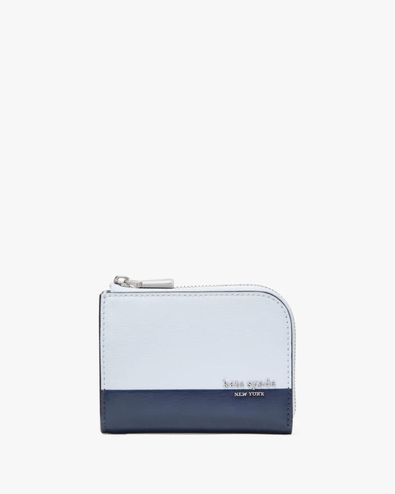 Devin Colorblocked Zip Card Case by KATE SPADE NEW YORK
