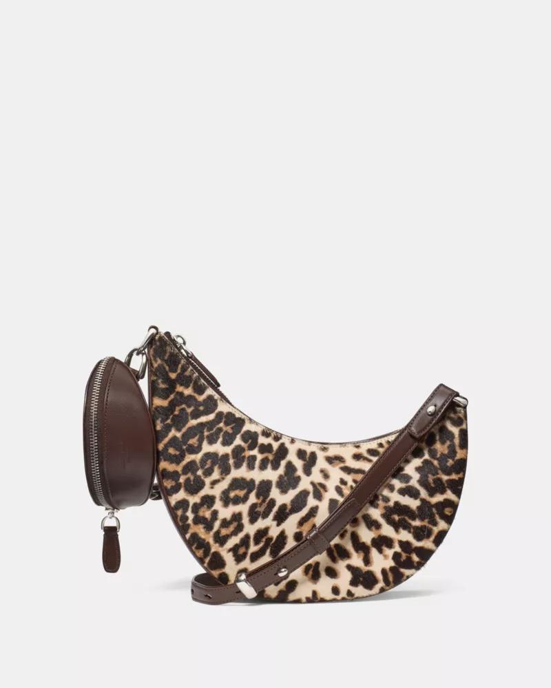 Duo Leopard Haircalf Crossbody Bag by KATE SPADE NEW YORK