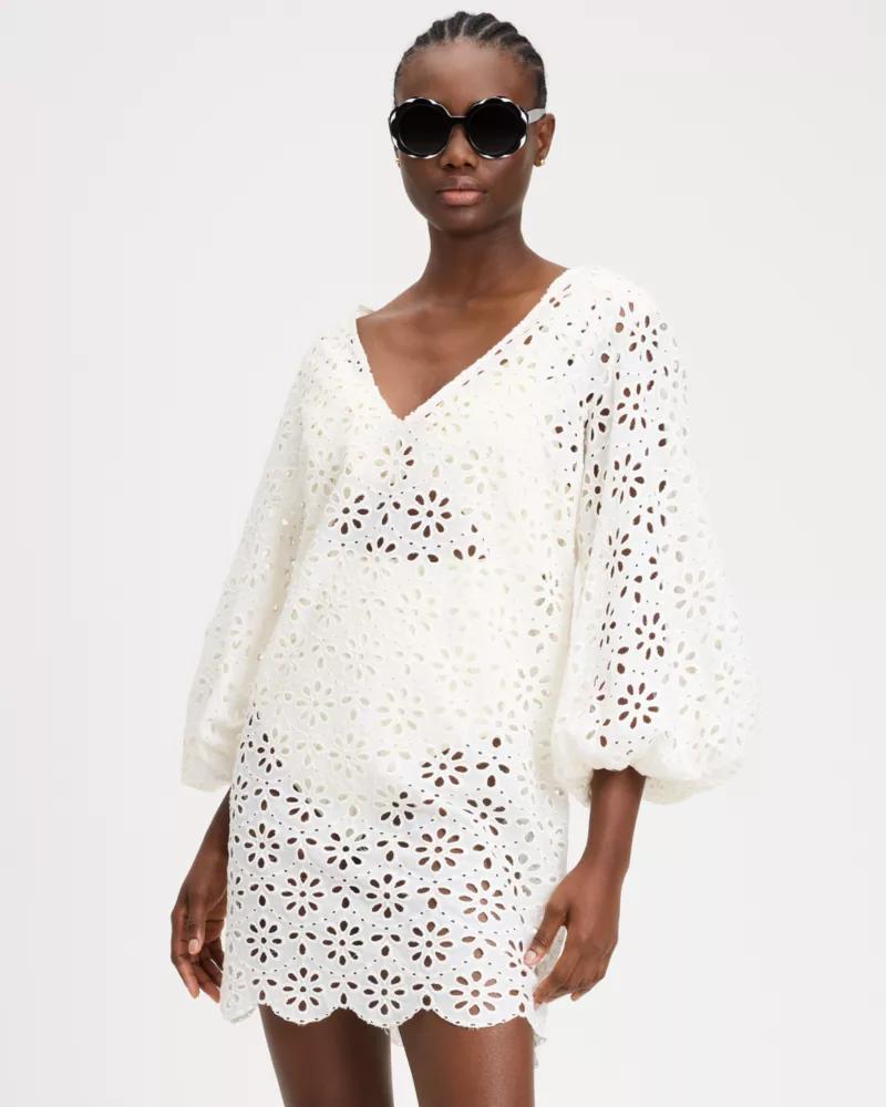Eyelet Cover-up Dress by KATE SPADE NEW YORK