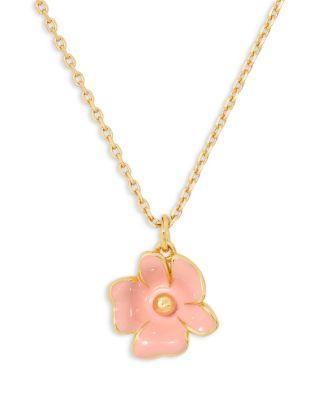 Golden Bloom Flower Pendant Necklace by KATE SPADE NEW YORK