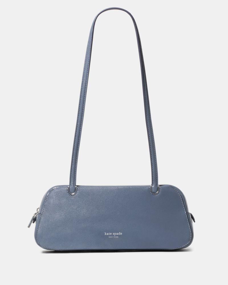 Grace Glazed Leather Shoulder Bag by KATE SPADE NEW YORK
