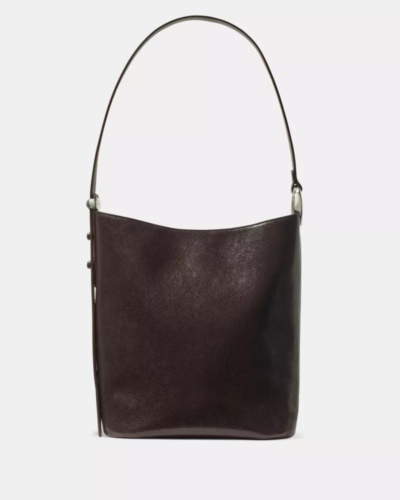 Halo Glazed Leather Bucket Bag by KATE SPADE NEW YORK