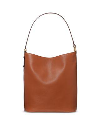 Halo Large Leather Bucket Bag by KATE SPADE NEW YORK