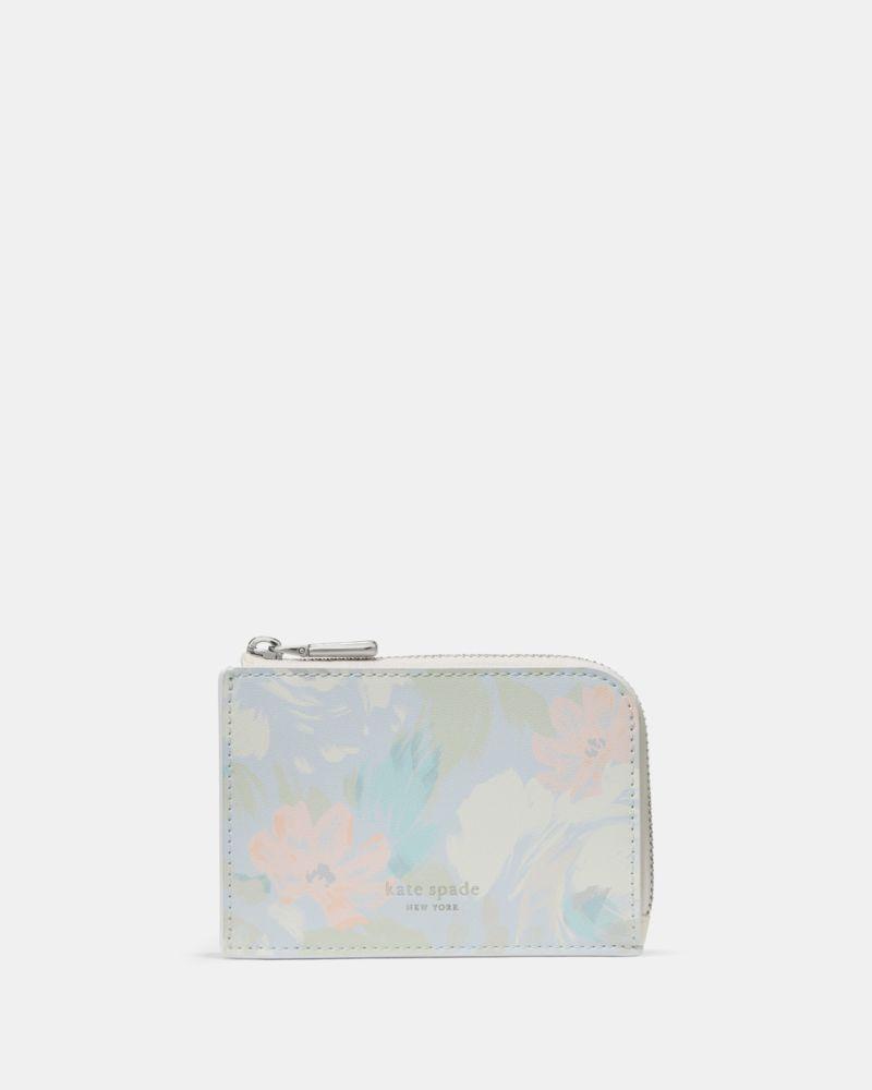 Hidden Garden Mini Zip Card Case by KATE SPADE NEW YORK