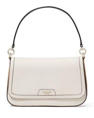 Hudson Color Blocked Pebbled Leather Flap Shoulder Bag by KATE SPADE NEW YORK