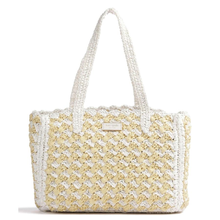 Kate Spade Striped Raffia Tote Hand Bag by KATE SPADE NEW YORK