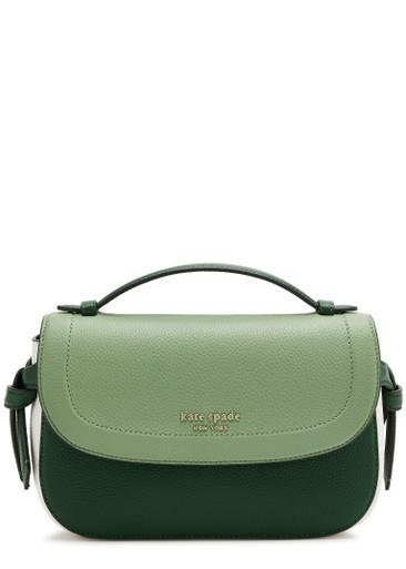 Knott colour-blocked leather cross-body bag by KATE SPADE NEW YORK