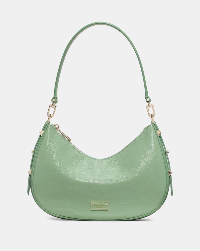 Liv Crinkle Patent Convertible Shoulder Bag by KATE SPADE NEW YORK