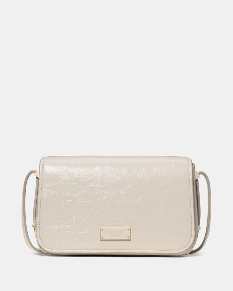 Liv Crinkle Patent Crossbody Bag by KATE SPADE NEW YORK