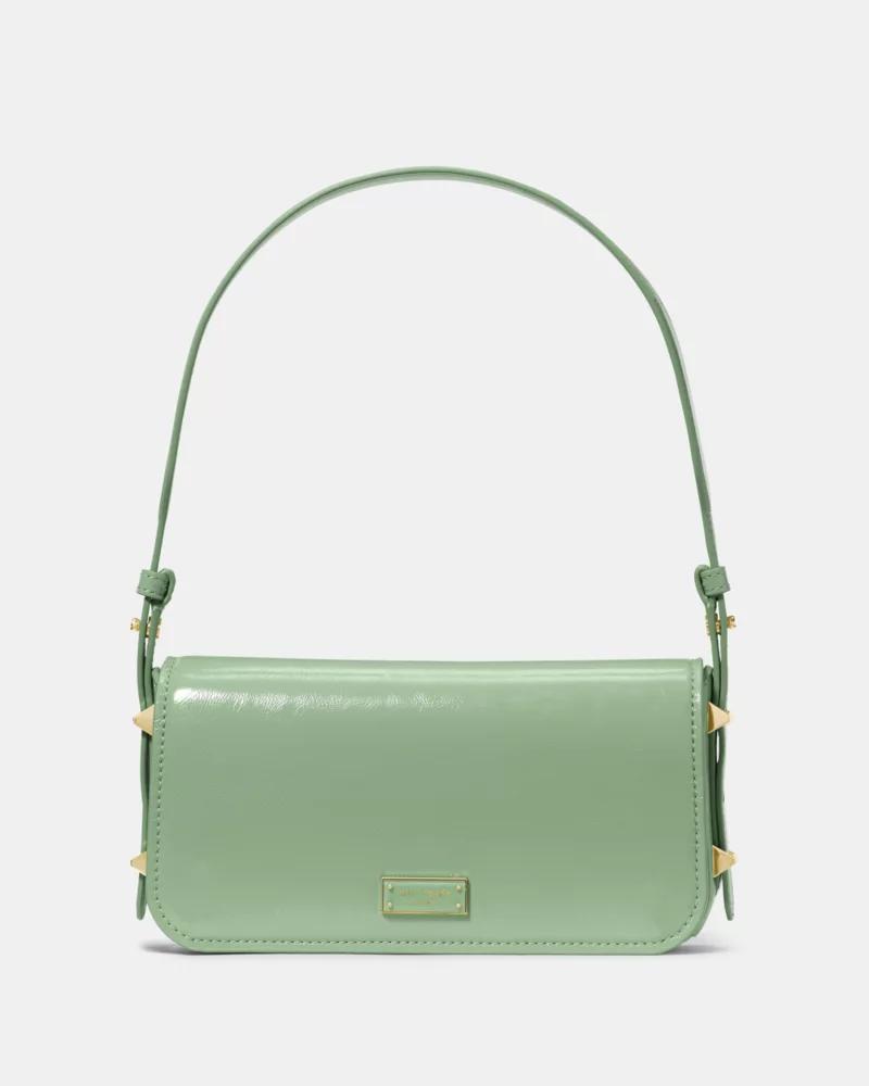 Liv Crinkle Patent Shoulder Bag by KATE SPADE NEW YORK