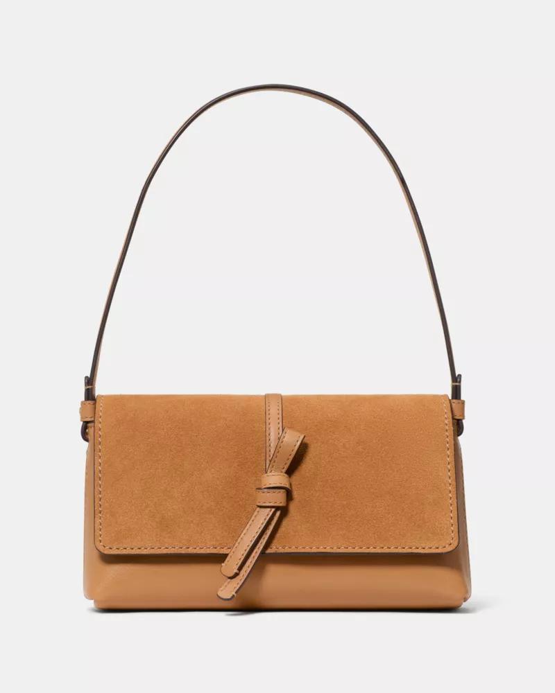 Loop Suede Small Shoulder Bag by KATE SPADE NEW YORK