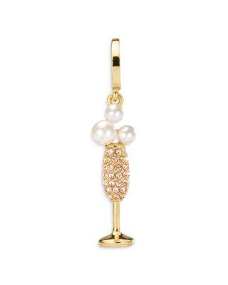 One in a Million Champagne Glass Charm by KATE SPADE NEW YORK